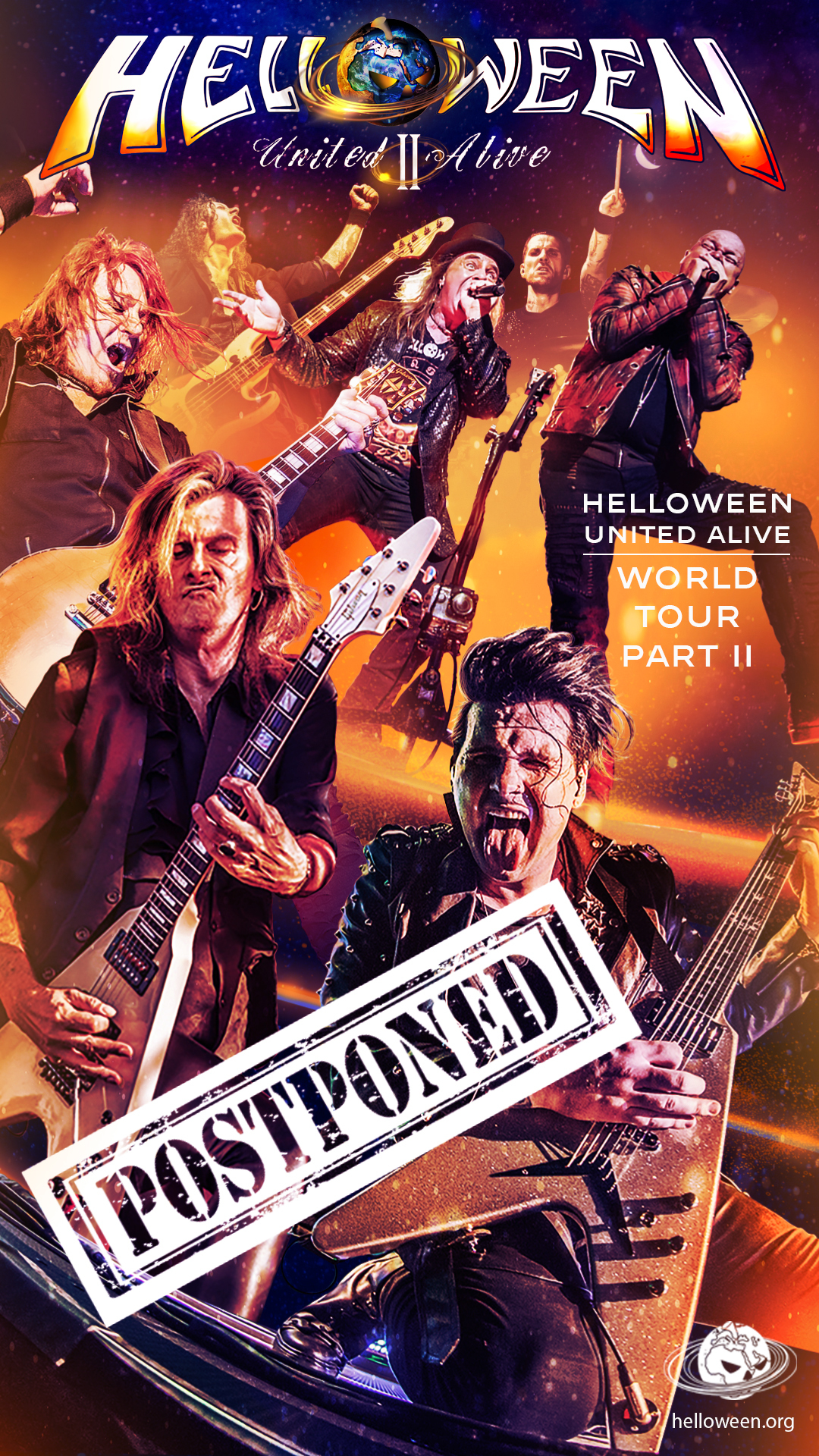 HELLOWEEN – posticipano il tour europeo UNITED ALIVE PART 2 al 2021