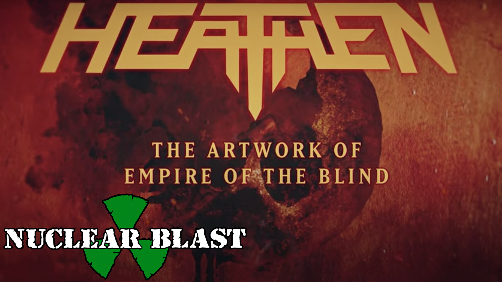 HEATHEN – parlano dell’artwork di “Empire Of The Blind”!