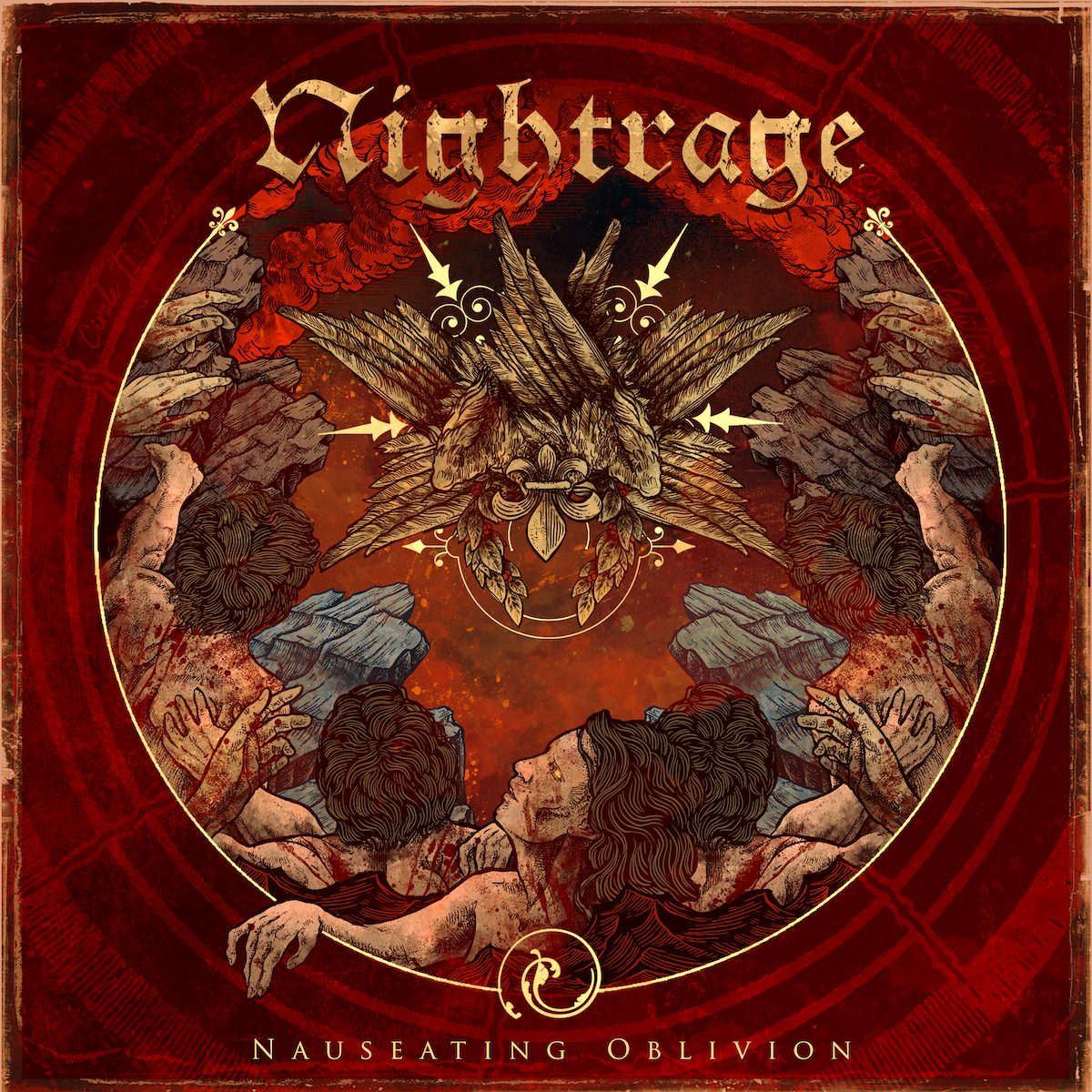 NIGHTRAGE – pubblicano il terzo singolo e video ‘Nauseating Oblivion’